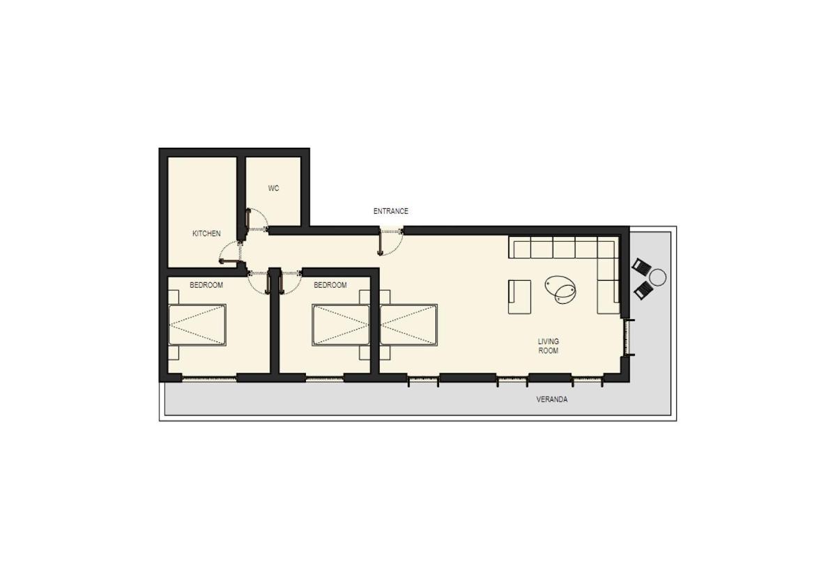 테살로니키 Houseloft Koromila Sea View 아파트 외부 사진